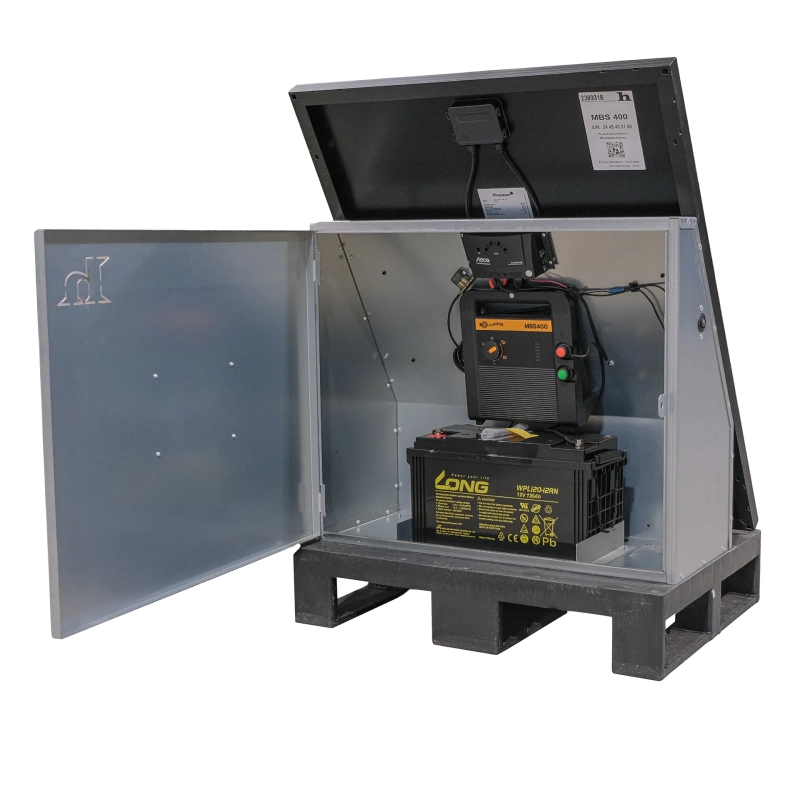 Gallagher MBS400 solarstation inbraakwerend (4J - 12V/Solar)