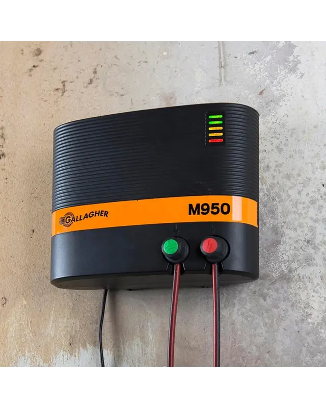 M950 Netstroom schrikdraadapparaat (9J - 230V) met gratis voltmeter