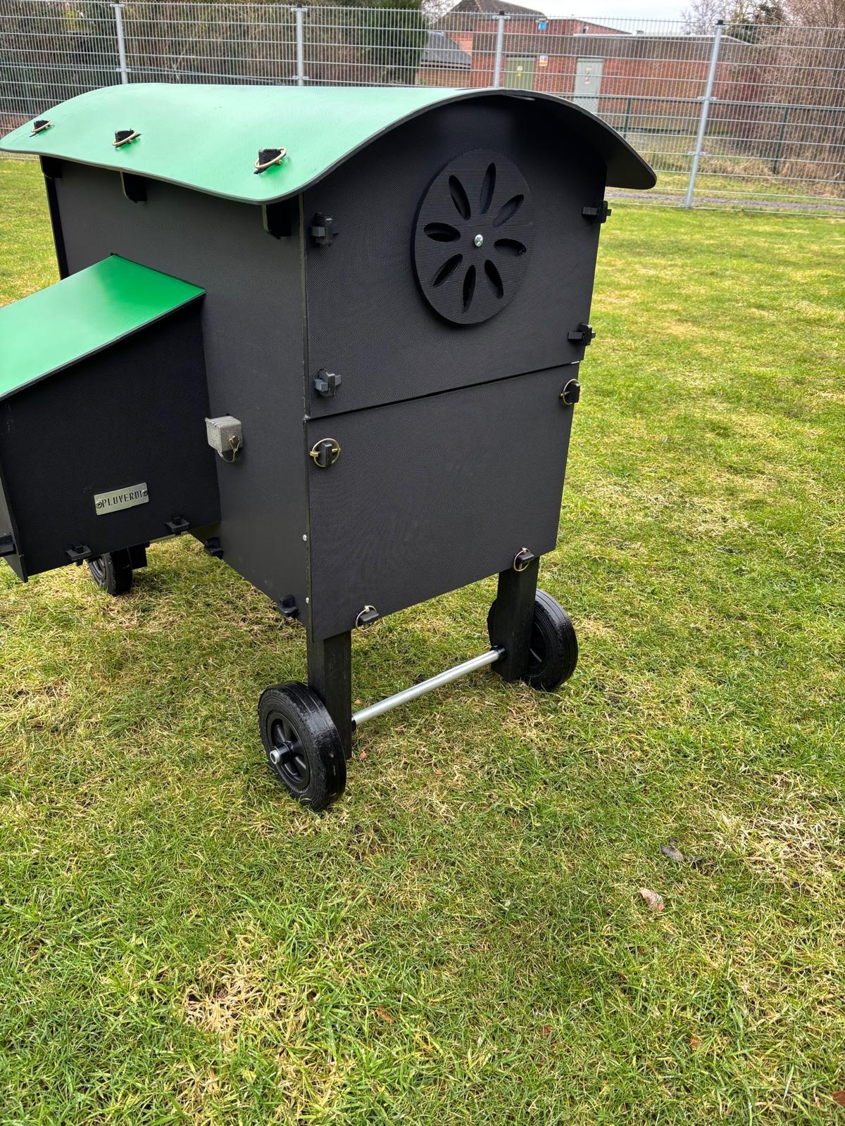 Pluverdi Wielenset kippenhok Amsterdam