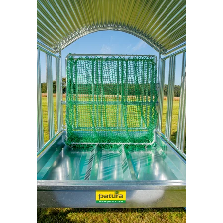 Patura Frame voor voerbesparend net voor grote balen ruif