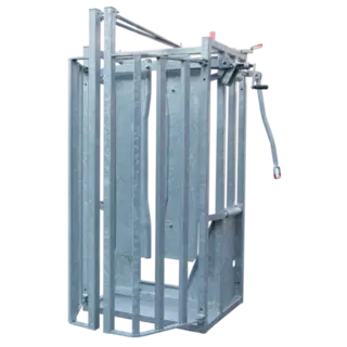 Patura Halsvastzetframe A3000, met vangkorf en standaard, verzinkt