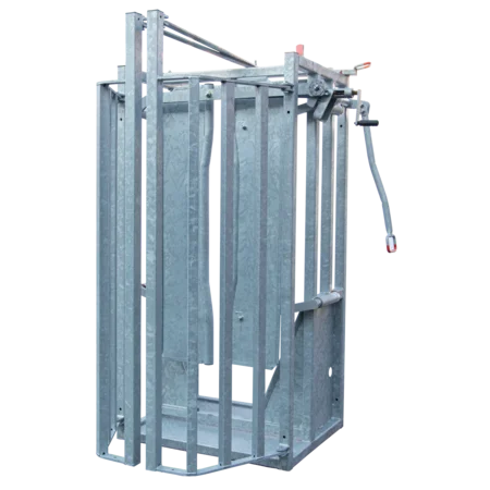 Patura Halsvastzetframe A3000, met vangkorf en standaard, verzinkt