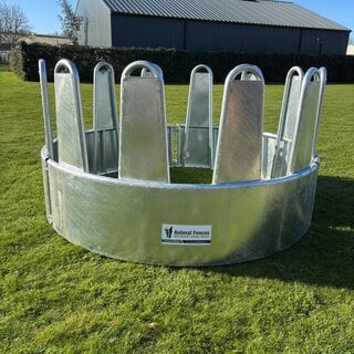 Zware ronde hooiruif Ø 2.30 mtr. voor paard, extra veilig