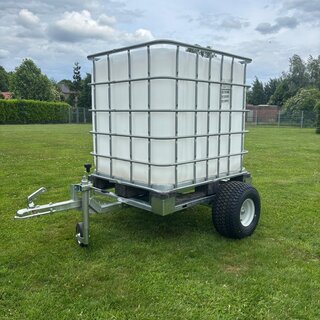 Animal Fences Mobiele watertank / aanhangwagen