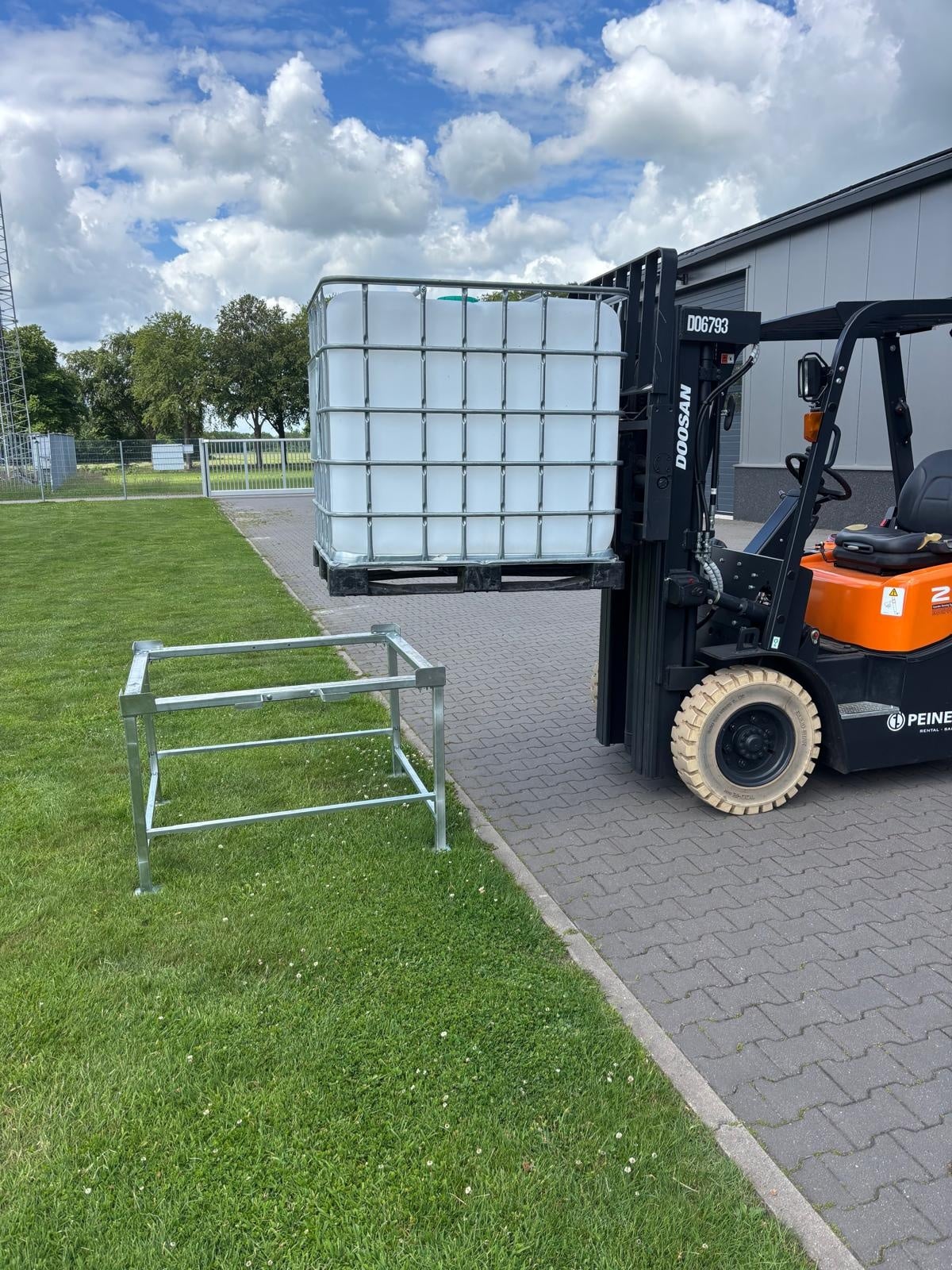 Animal Fences Frame voor IBC container/vat