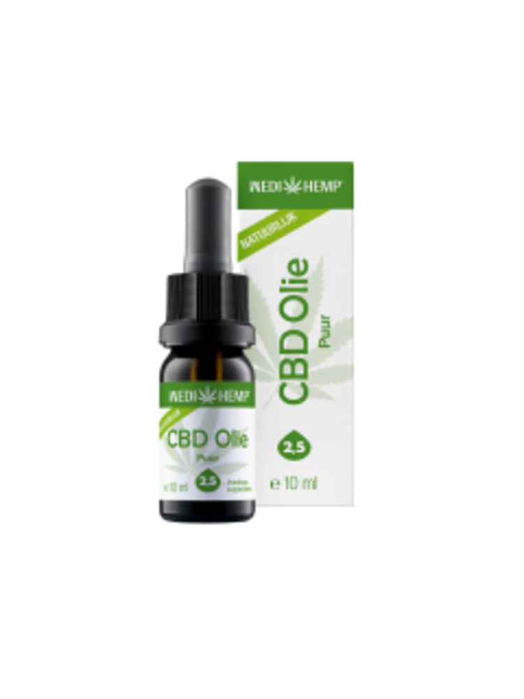 Wedihemp Wedihemp CBD Olie Puur 2,5%