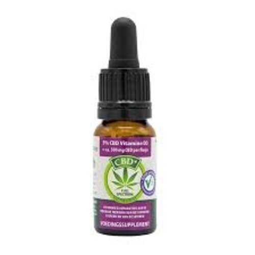 Jacob Hooy CBD Olie 5% + Vitamine D3