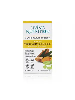 Living Nutrition Living Nutrition Your Flora Gold Spice Gefermenteerde Gember Kurkuma Bio