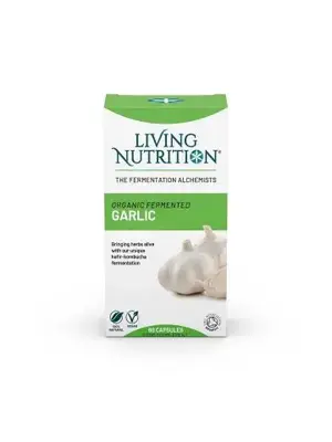 Living Nutrition Living Nutrition Fermented Garlic Bio