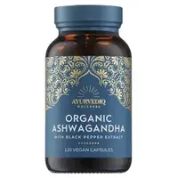 Organic Ashwagandha & Black Pepper Extract Capsules