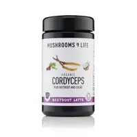 Cordyceps Rode Biet Paddenstoelen Latte Bio