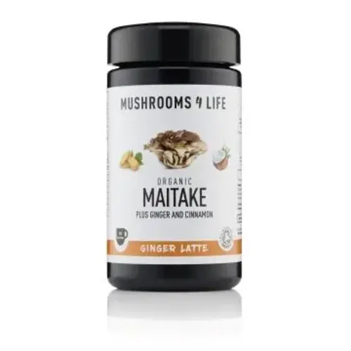 Mushrooms4Life Maitake Gember Paddenstoelen Latte