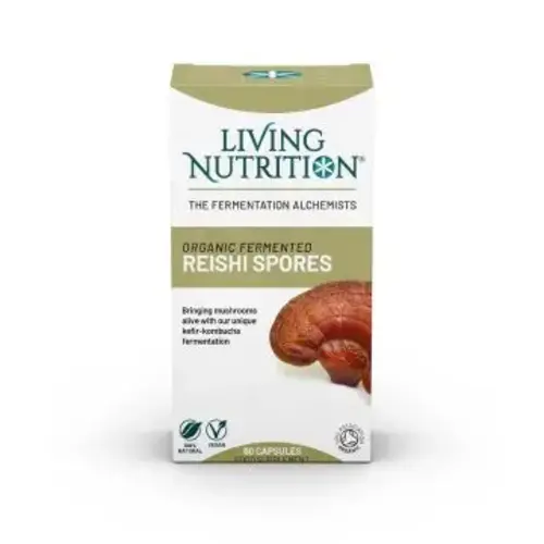 Living Nutrition Fermented Reishi Spores Bio