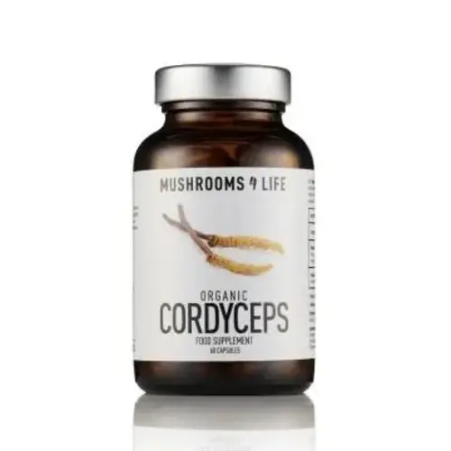 Mushrooms4Life Cordyceps Paddenstoelen Capsules Bio