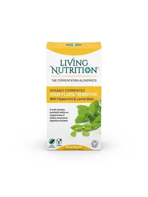 Living Nutrition Living Nutrition Your Flora Sensitive Gefermenteerde Pepermunt Citroenmelisse Bio