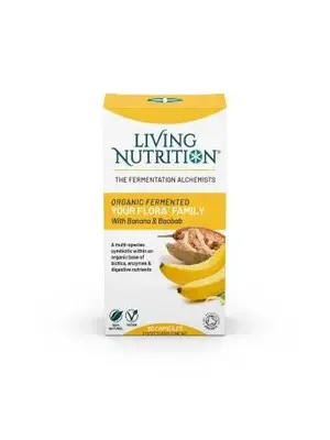 Living Nutrition Your Flora Family Gefermenteerde Baobab Banaan Bio