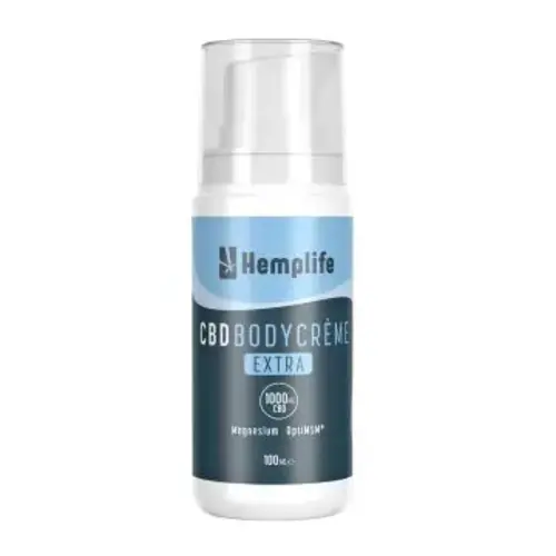 Hemplife CBD + Magnesium Bodycrème Extra 1000mg