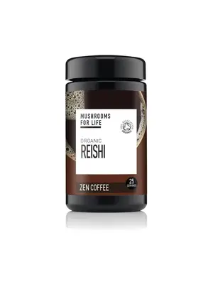 Mushrooms For Life Mushrooms For Life Reishi Zen Paddenstoelen Koffie
