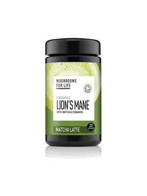 Mushrooms4Life Lion's Mane Matcha Latte Bio