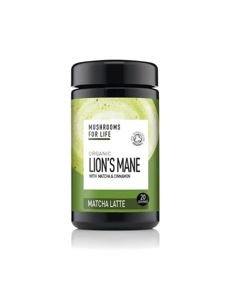 Mushrooms For Life Mushrooms For Life Lion's Mane Matcha Latte Bio