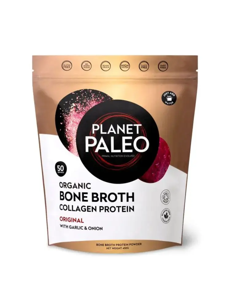 Planet Paleo Planet Paleo Organic Bone Broth Collagen Protein Original