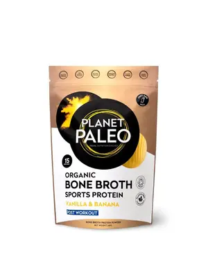 Planet Paleo Planet Paleo Organic Bone Broth Sports Protein Vanilla & Banana