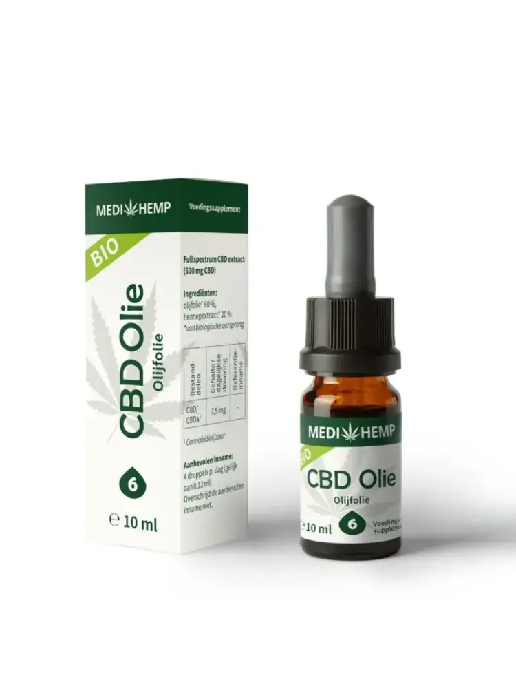 Wedihemp Wedihemp CBD Olie Olijfolie 6%