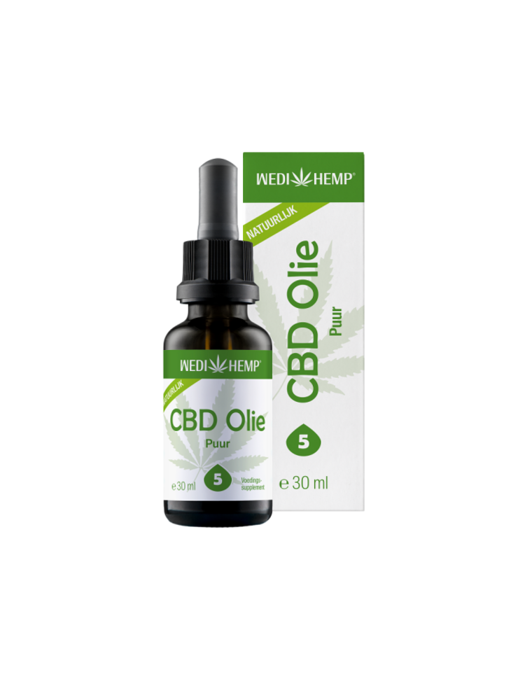 Wedihemp Wedihemp CBD Olie Puur 5%