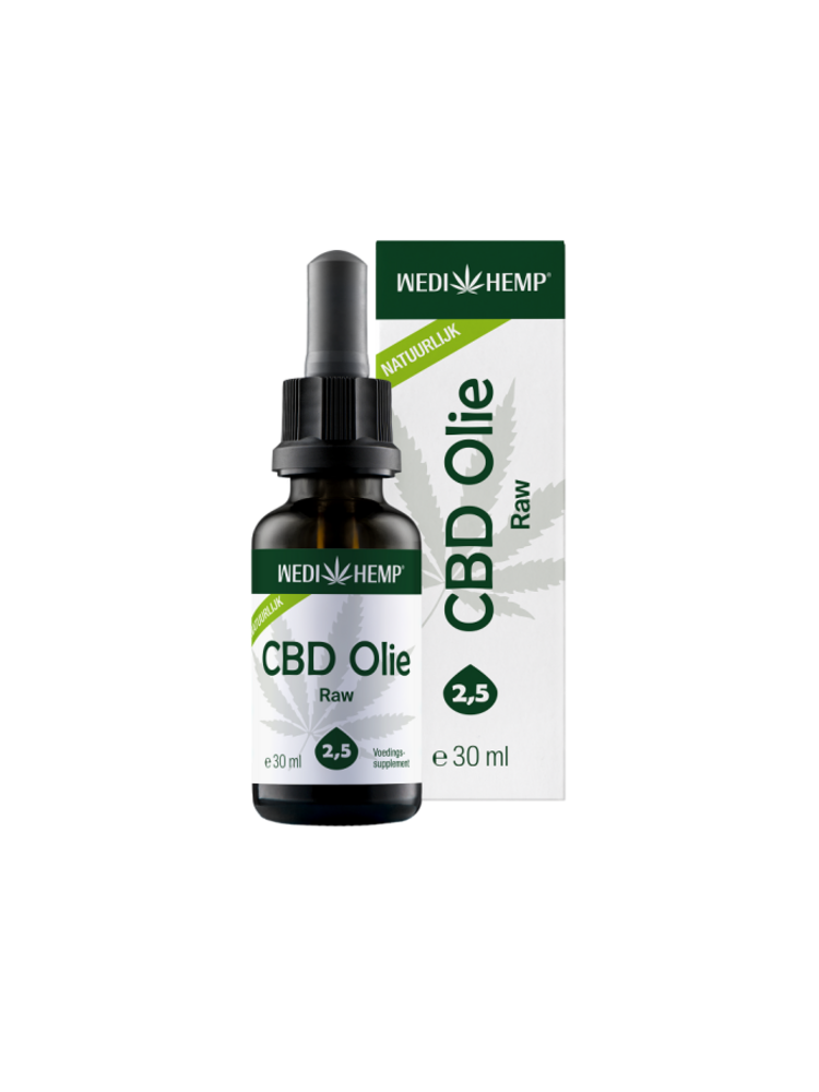 Wedihemp Wedihemp CBD Olie Raw 2,5%