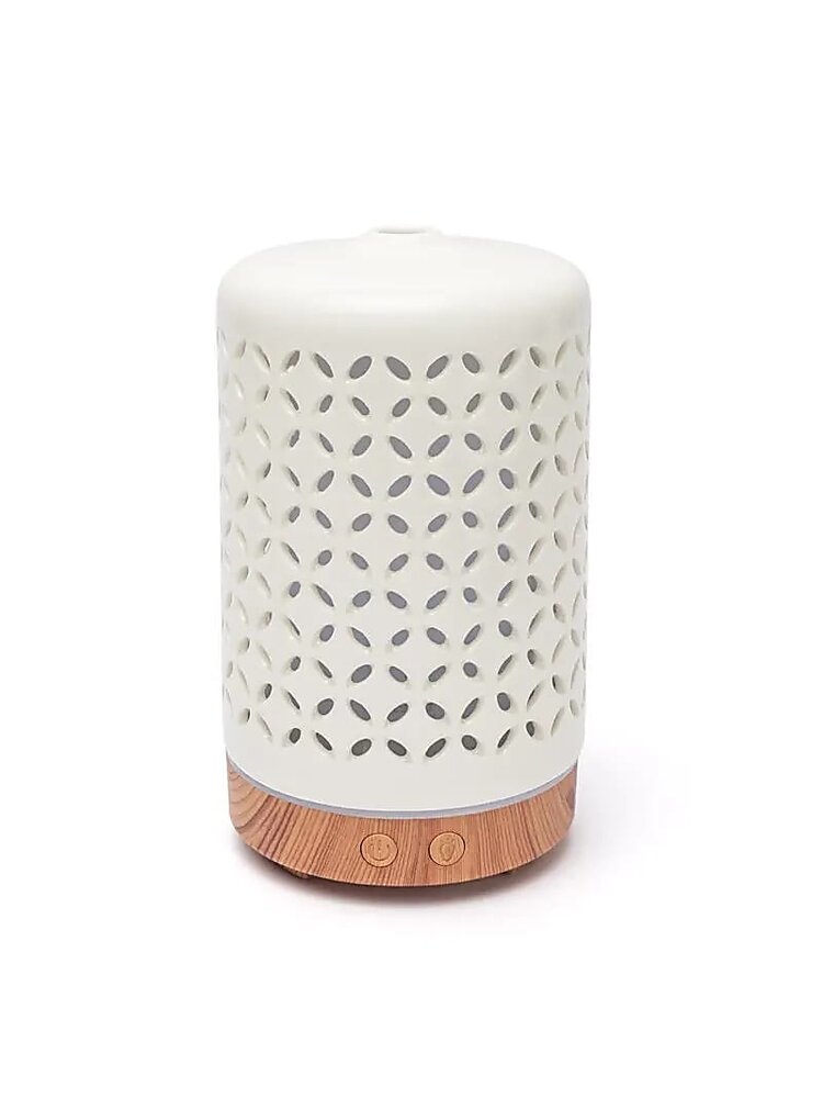 Aroma diffuser Bloem des Levens keramiek USB