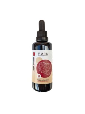 Pure Mushrooms Reishi Paddenstoelen Extract Alcoholvrij Bio