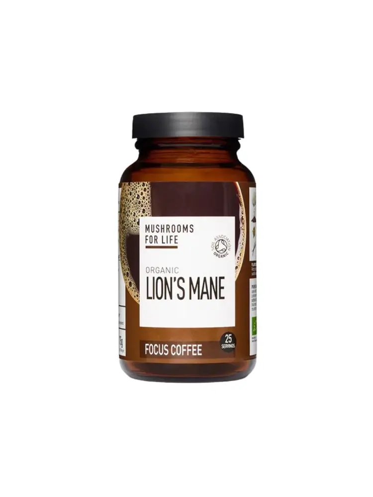 Mushrooms4Life Mushrooms For Life Lion’s Mane Focus Koffie Bio