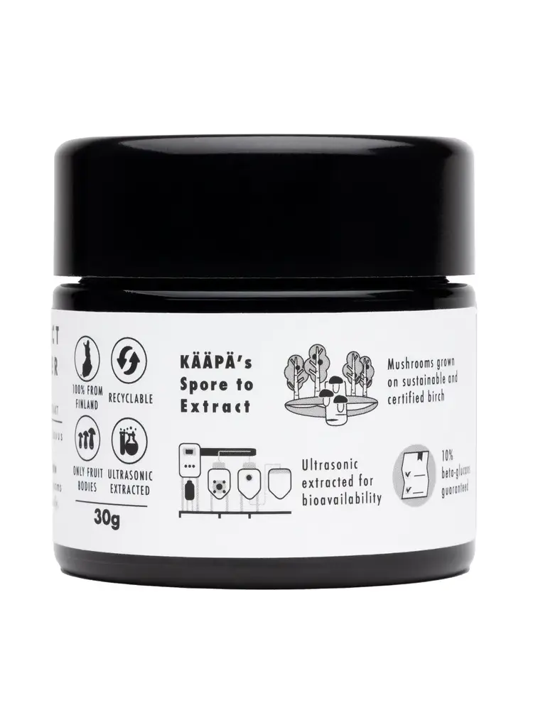 KÄÄPÄ Mushrooms KÄÄPÄ Mushrooms Chaga Extract Poeder Bio