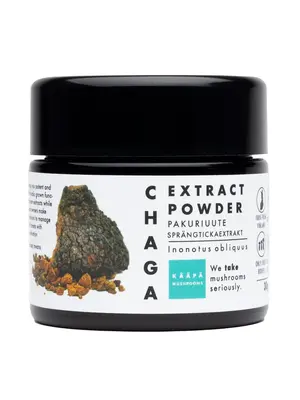 KÄÄPÄ Mushrooms KÄÄPÄ Mushrooms Chaga Extract Poeder Bio