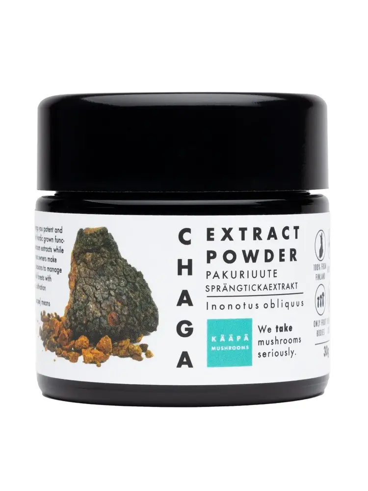 KÄÄPÄ Mushrooms KÄÄPÄ Mushrooms Chaga Extract Poeder Bio
