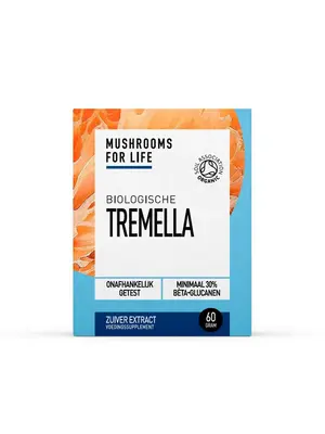 Mushrooms For Life Mushrooms For Life Tremella Paddenstoelen Poeder Bio