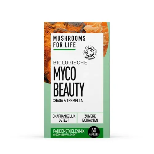 Mushrooms4Life Myco Beauty Paddenstoelen Capsules Bio