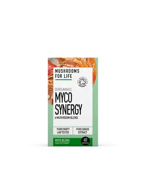 Mushrooms For Life Mushrooms For Life Myco Synergy Paddenstoelen Capsules Bio