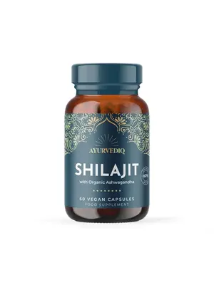 Ayurvediq Wellness Ayurvediq Wellness Shilajit Extract & Ashwagandha Capsules