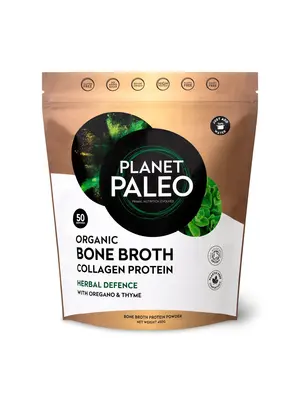 Planet Paleo Planet Paleo Organic Bone Broth Collagen Protein Herbal Defence