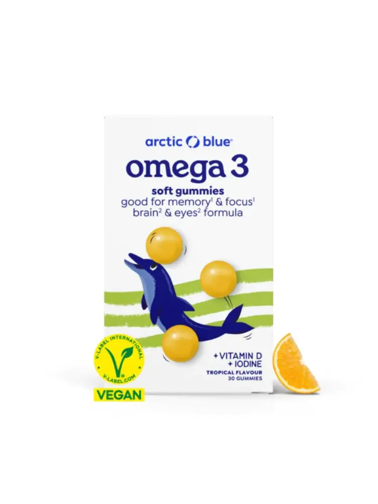 Arctic Blue Arctic Blue Kids omega-3 gummies algenolie vitamine D3 & jodium