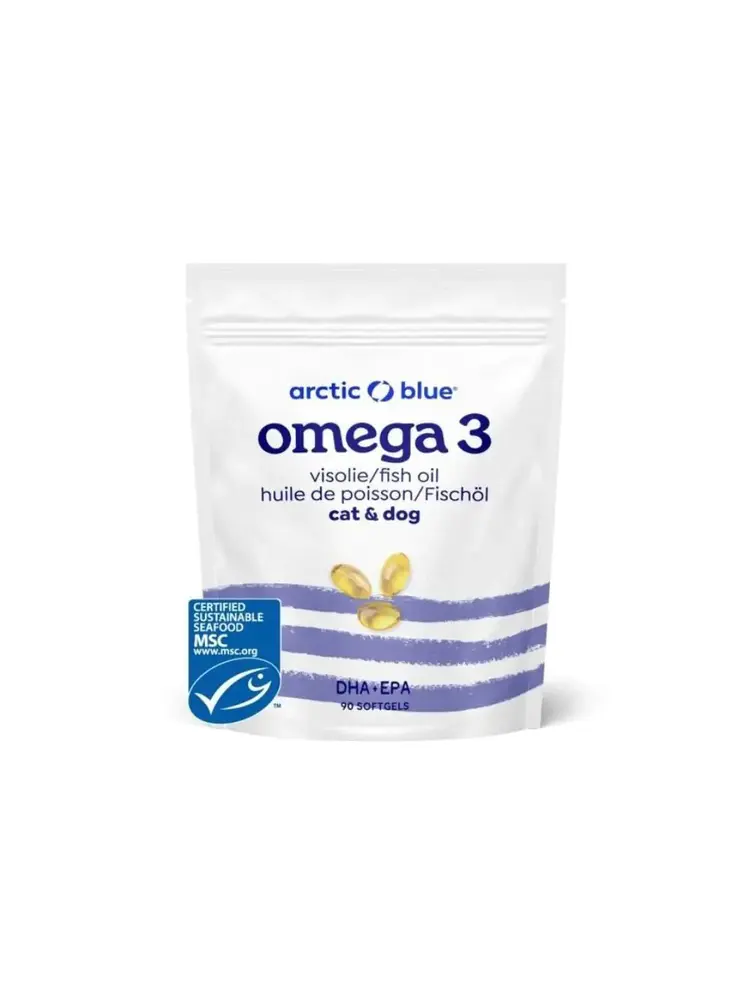 Arctic Blue Arctic Blue Omega-3 visolie kat & hond DHA & EPA Capsules