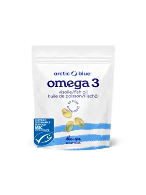 Arctic Blue Arctic Blue Omega-3 visolie kleine capsules DHA & EPA