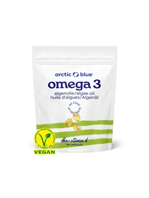 Arctic Blue Arctic Blue Omega-3 algenolie DHA met vitamine D3 Capsules
