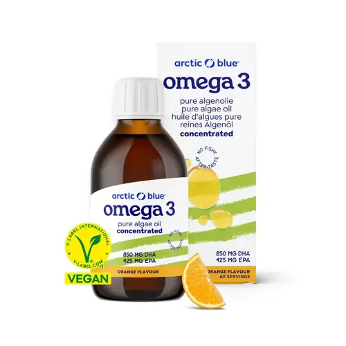 Arctic Blue Omega-3 algenolie DHA & EPA hooggedoseerd