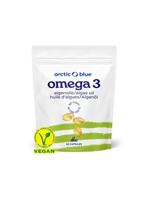 Arctic Blue Omega-3 algenolie DHA Capsules