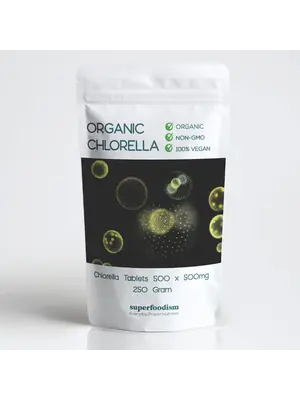 Superfoodism Chlorella tabletten 500mg Bio