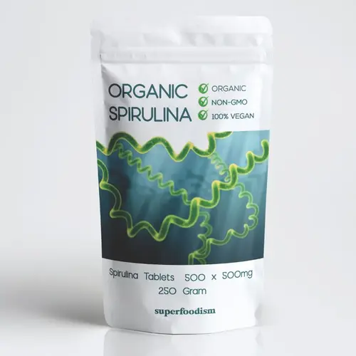 Superfoodism Spirulina tabletten 500mg Bio