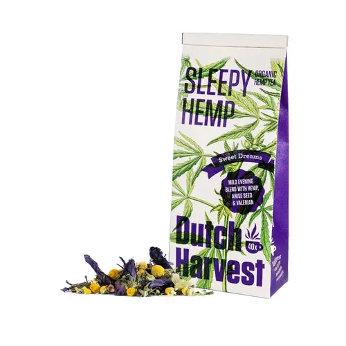 Dutch Harvest Hennep thee Sleepy Hemp Bio