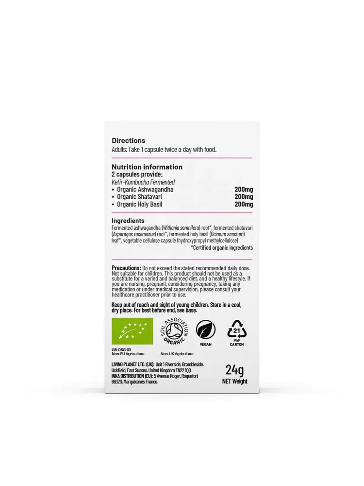 Living Nutrition Living Nutrition Fermented Woman Bio